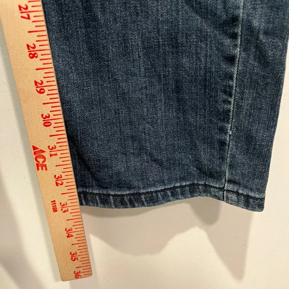 Lucky Brand 221 Straight Leg Mens Jeans Dark Wash Denim 34 x 32